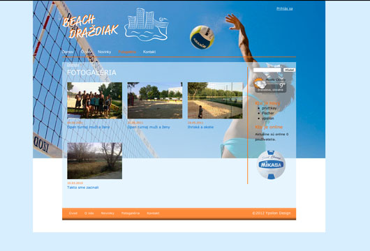 drazdiak club website page 3